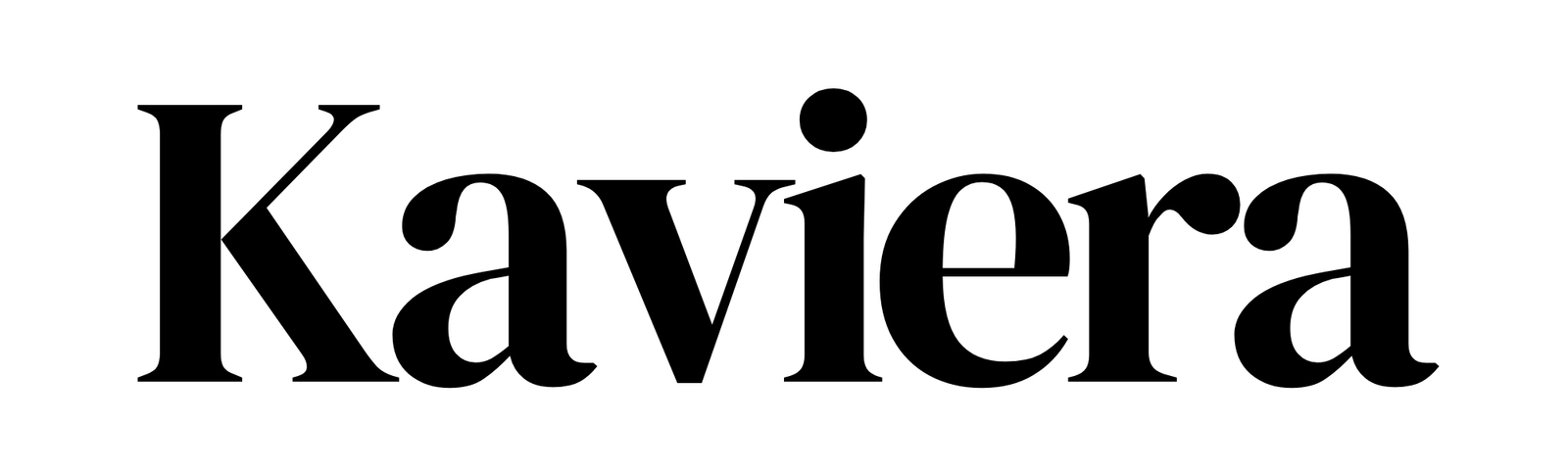 Kaviera Banner Logo