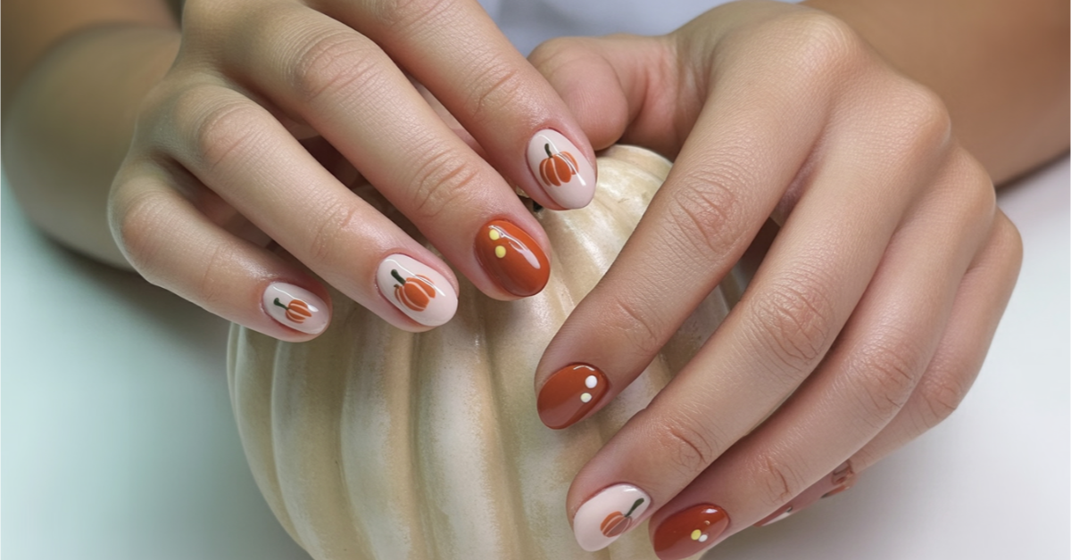 20+ Trendy Pumpkin Nails You Can’t&hellip;