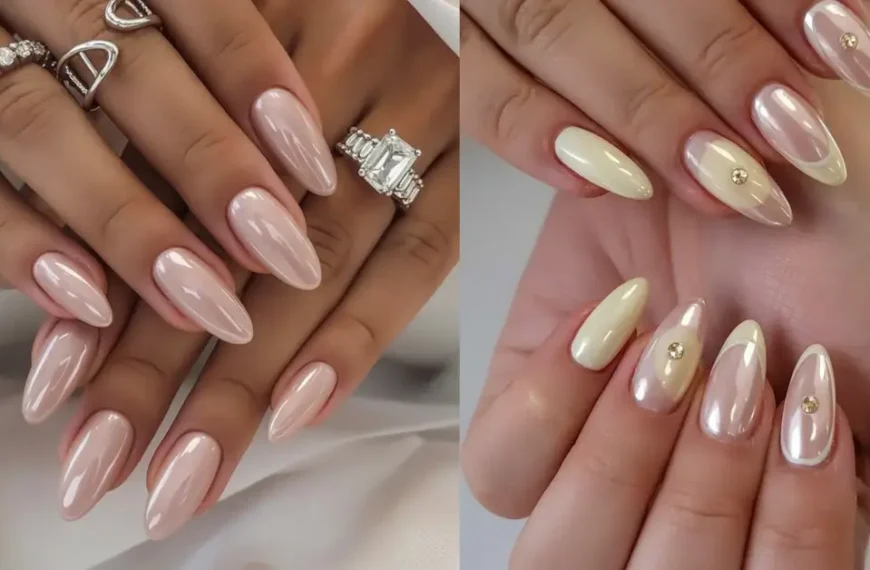 chrome nails designs