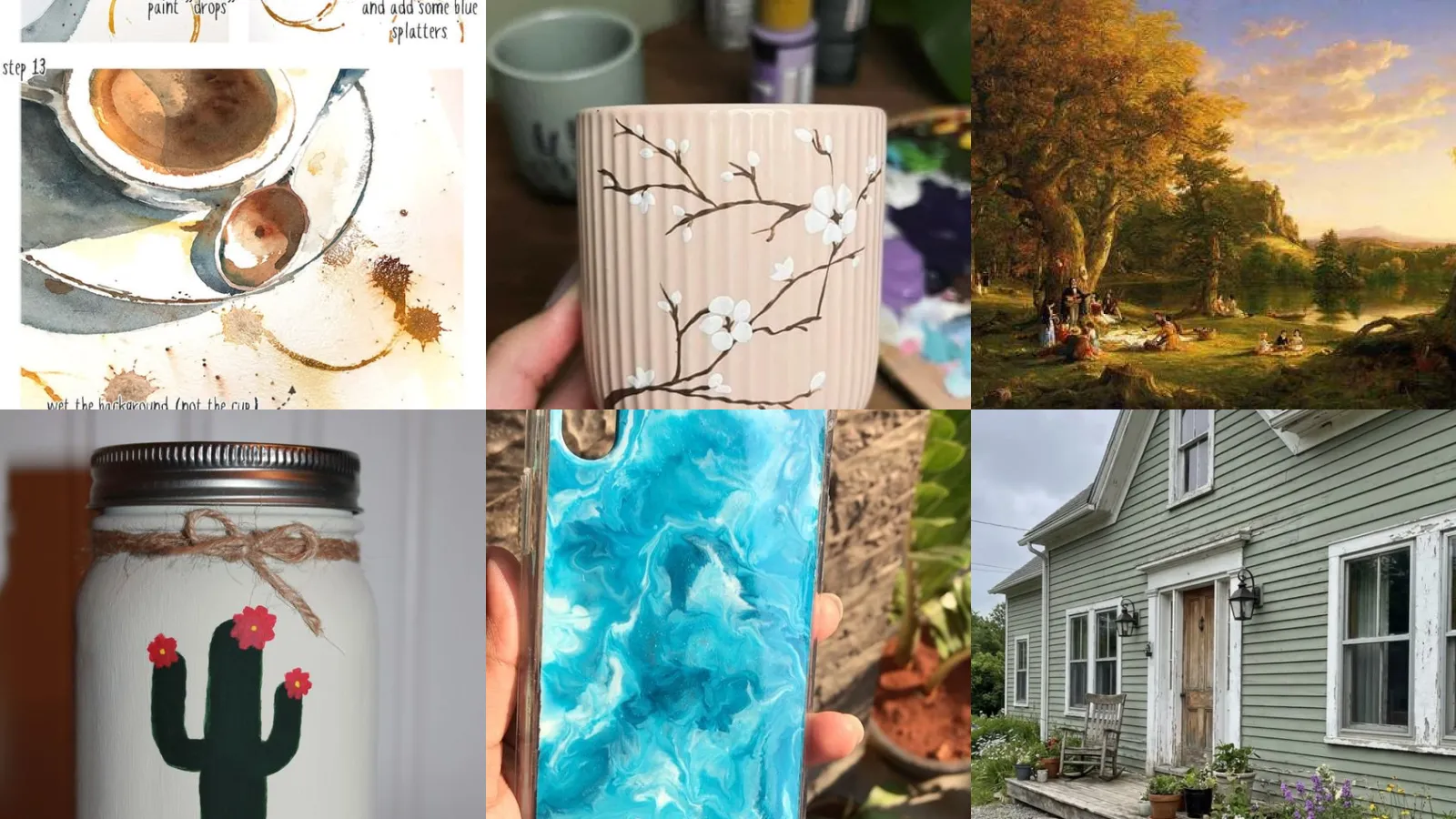 17+ Stunning Cup Painting Ideas That Sell Fast