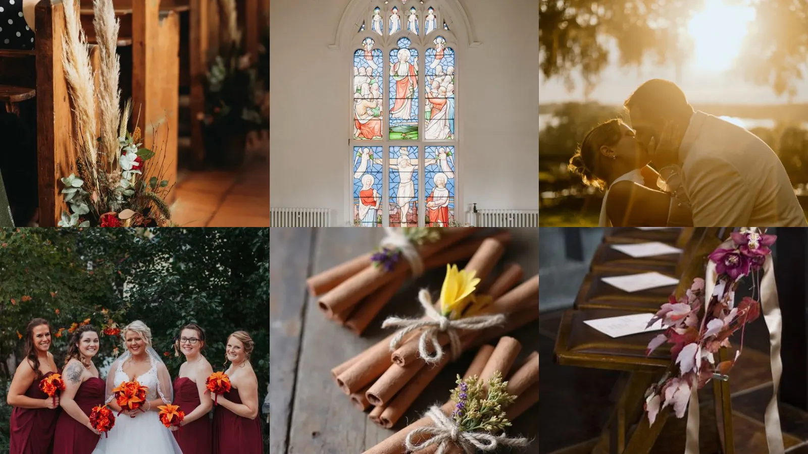 20+ Stunning Fall Wedding Church Ideas That Steal Hearts