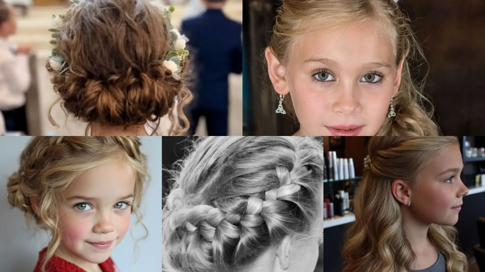 20+ Stunning First Communion Hairstyles That Steal Hearts