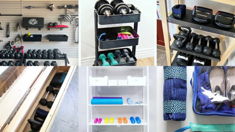 30+ Genius Ways How Organize Workout Equipment at Home
