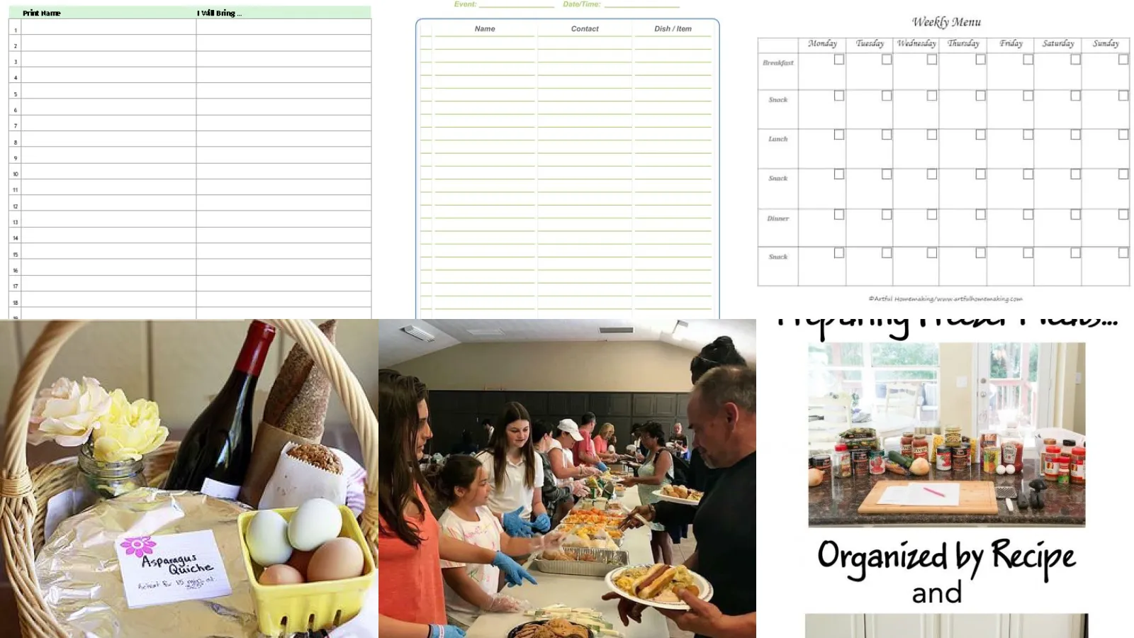 20+ Genius Potluck Sign Up Ideas That Actually Work