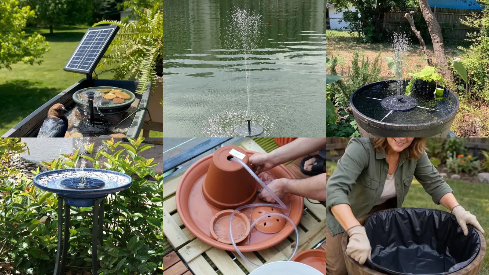 19+ Stunning Solar Fountain Ideas Transform Any Yard