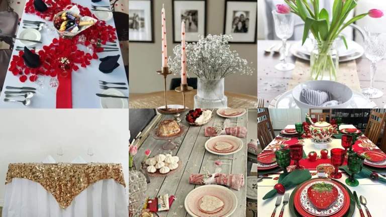 30+ Stunning Valentines Table Setting Ideas That Steal Hearts