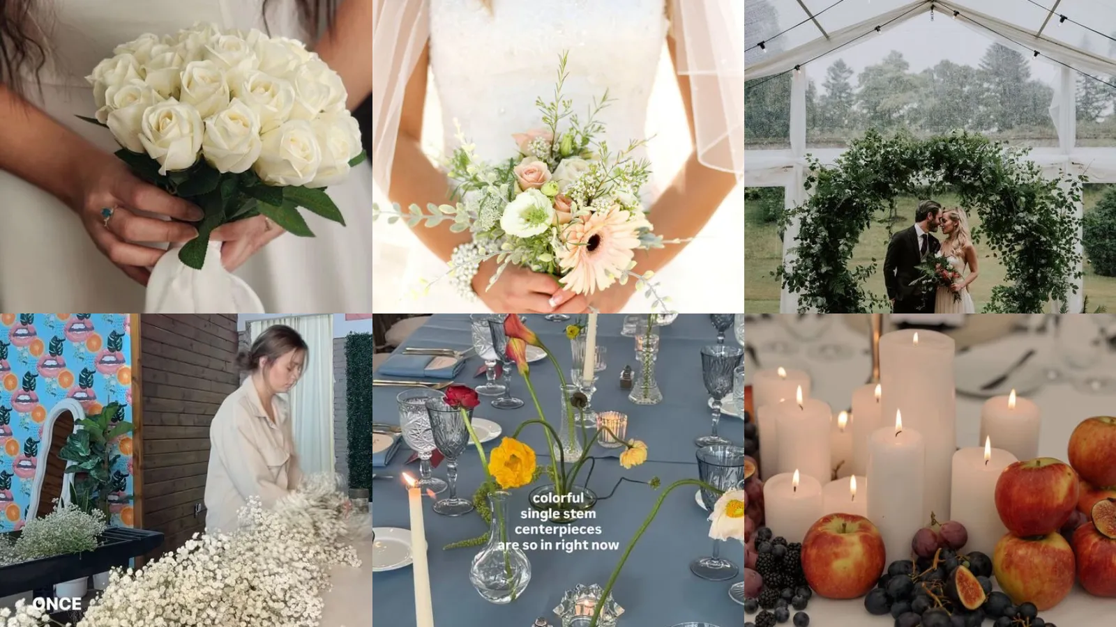 18+ Stunning Wedding Bouquet Ideas Simple & Chic