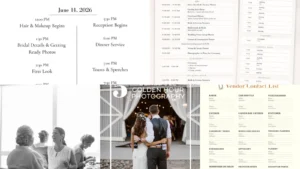 20+ Wedding Day Timeline Template Ideas That Save Hours