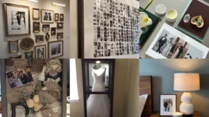 20+ Stunning Wedding Photo Display Home Ideas