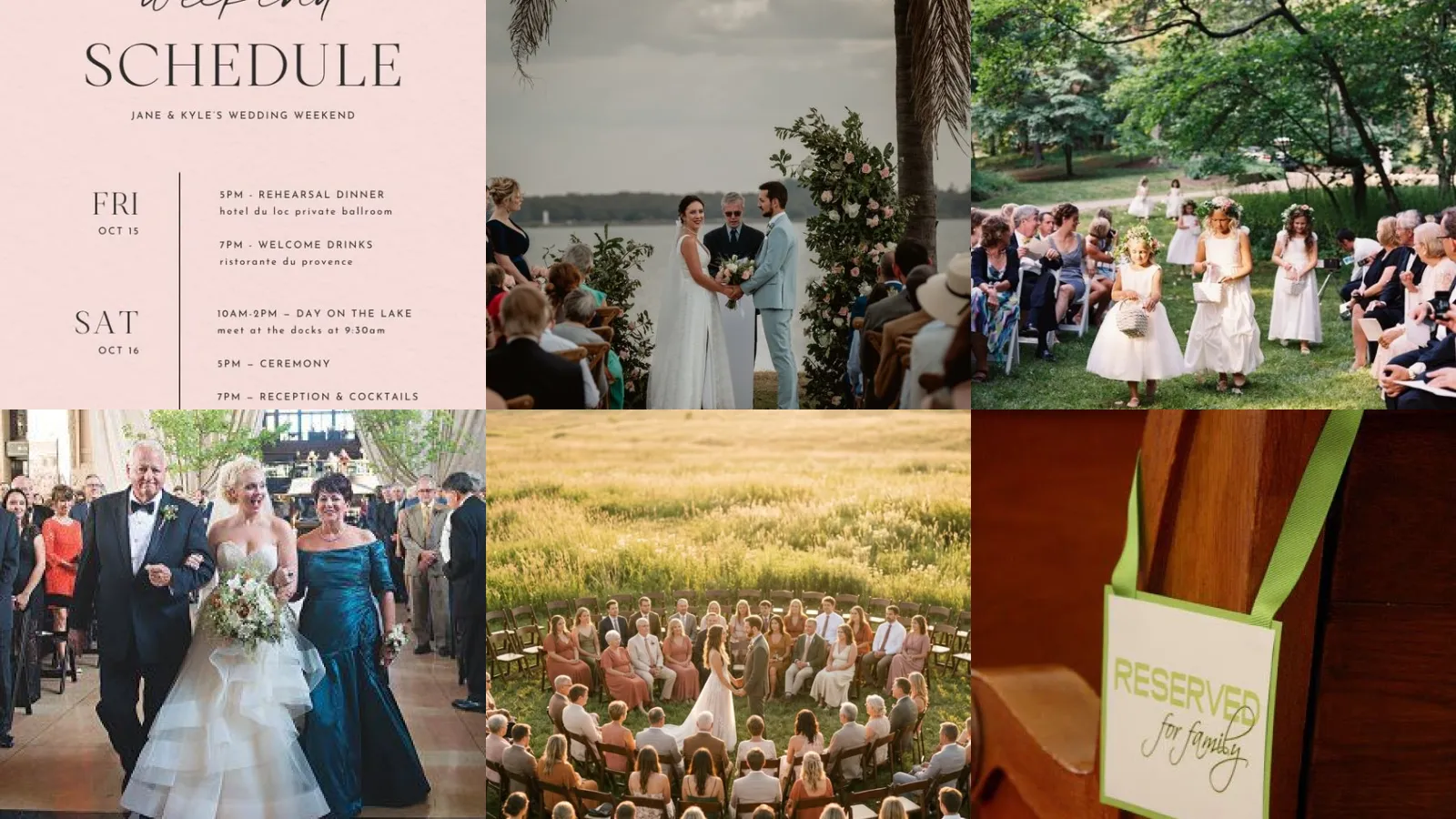 10+ Wedding Rehearsal Timeline Ideas That Run Flawlessly