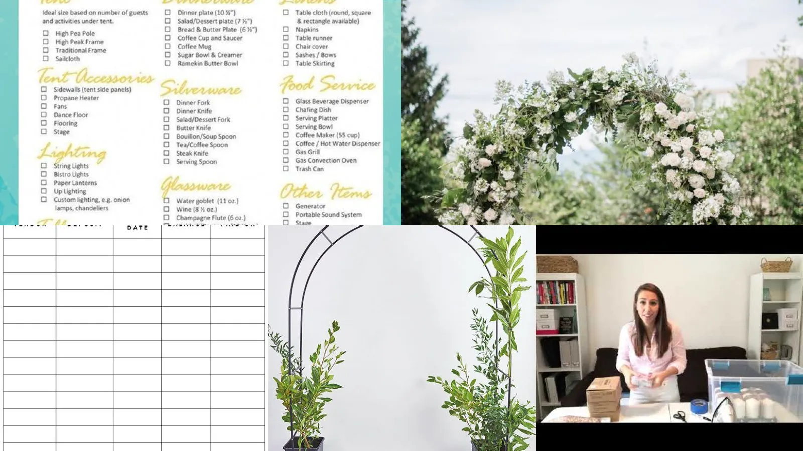 11+ Essential Wedding Rentals Checklist Nobody Forgets