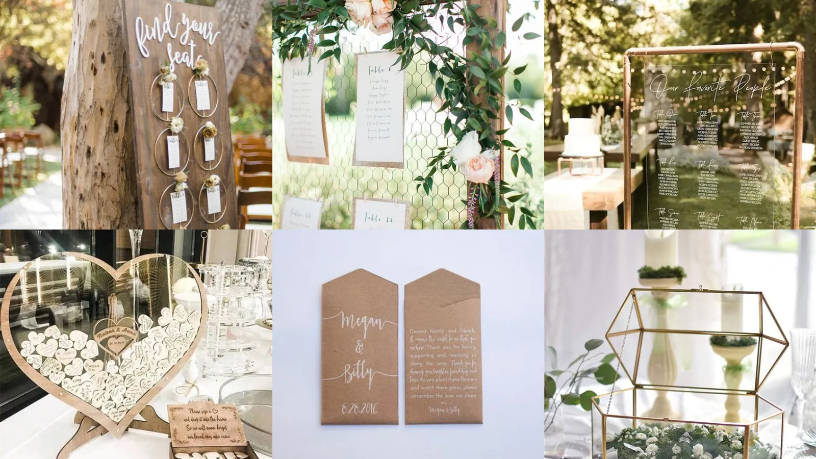 17+ Genius Wedding Seating Chart Ideas That Wow Guests