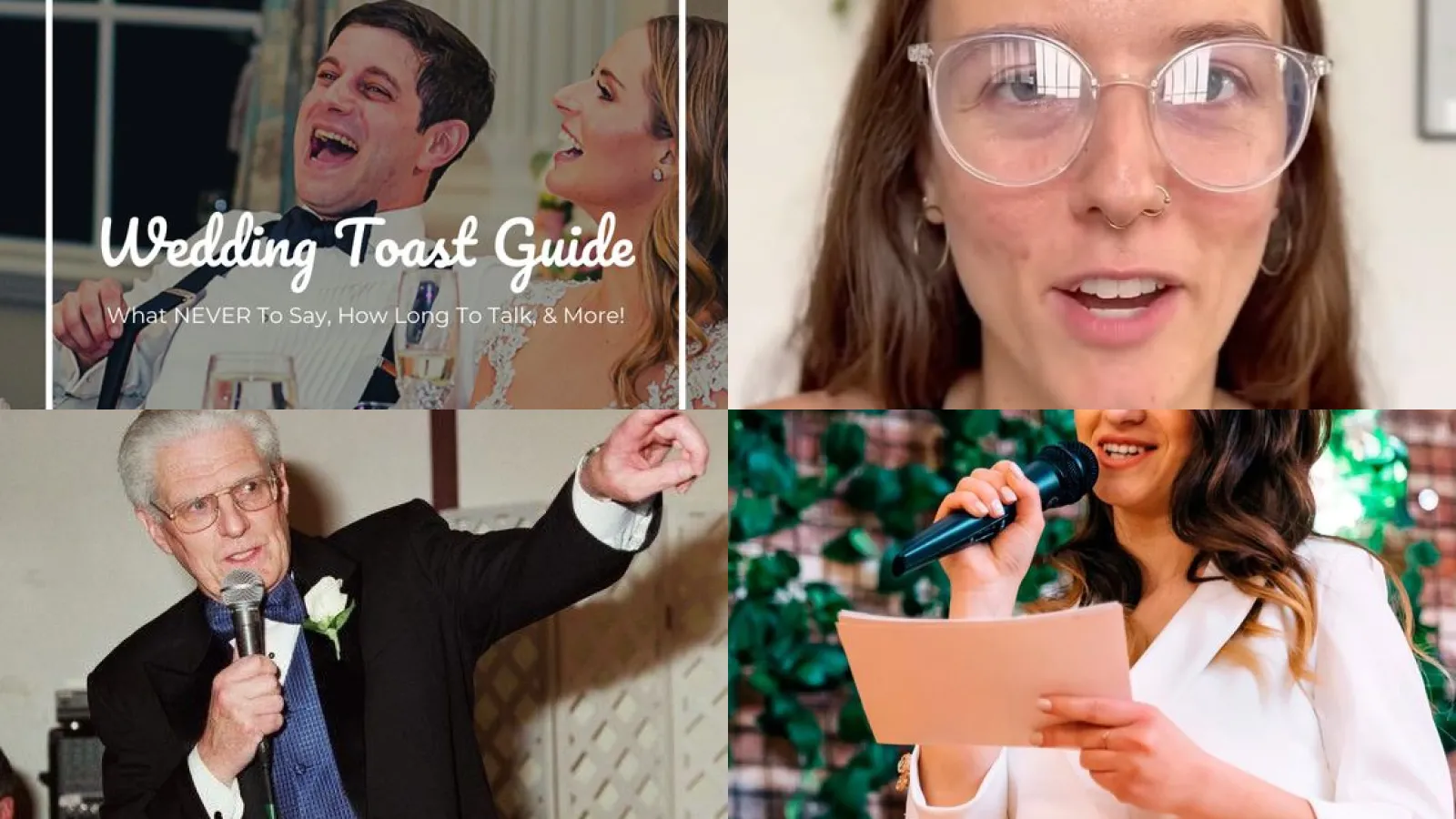15+ Wedding Toast Tips That’ll Make Guests Cry Happy