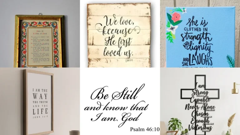 20+ Bible Verse Wall Decor Ideas That Transform Any Room