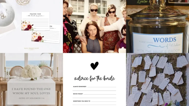 17+ Heartfelt Bridal Shower Prayer Ideas Guests Will Remember