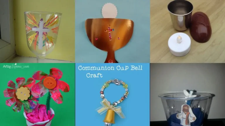 19+ Genius Communion Cup Craft Ideas Kids Love