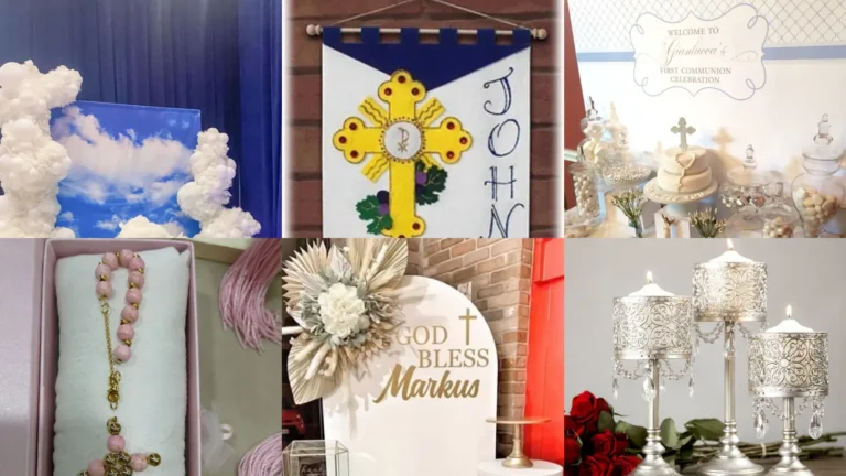 20+ Stunning First Communion Decor Ideas That Steal Hearts
