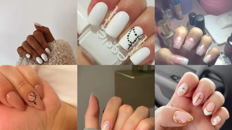 20+ Stunning First Communion Nails That Steal The Show