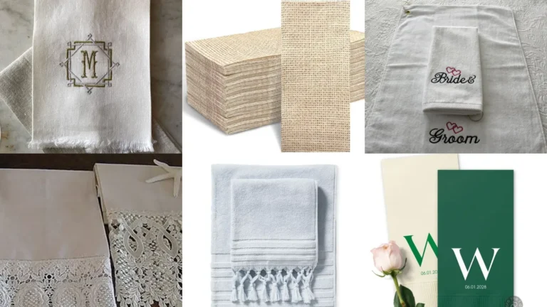 20+ Chic Guest Towels Ideas Wedding That Steal The Show