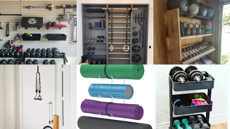30+ Genius Ways How Organize Workout Equipment at Home