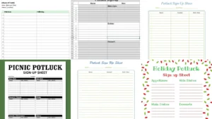 20+ Genius Potluck Sign Up Ideas That Actually Work