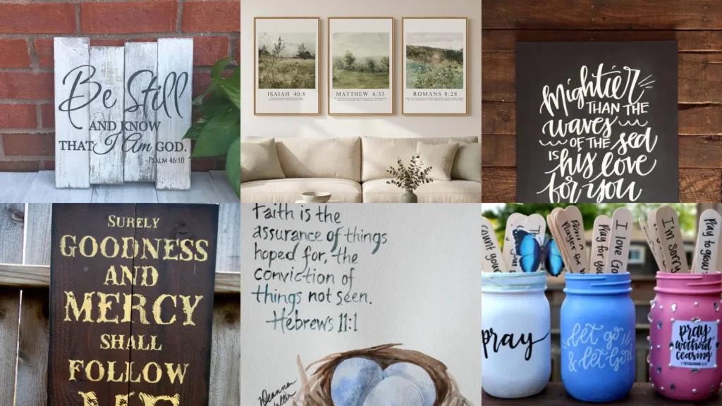 18+ Scripture Wall Art DIY Ideas That Transform Any Room