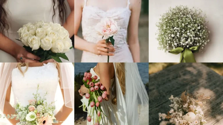 18+ Stunning Wedding Bouquet Ideas Simple & Chic