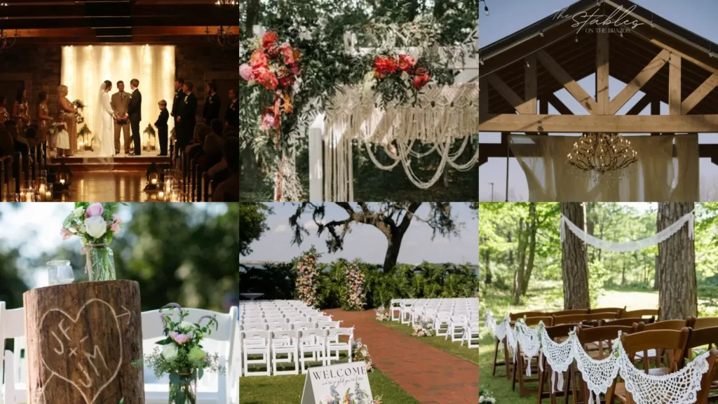 18+ Stunning Wedding Ceremony Decor Ideas That Steal Hearts