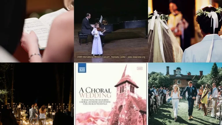17+ Stunning Wedding Hymn Ideas That Steal Hearts