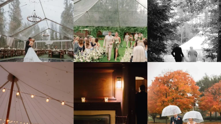 20+ Genius Wedding Rain Plan Ideas That Save The Day