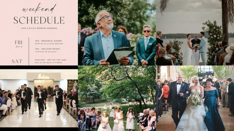 10+ Wedding Rehearsal Timeline Ideas That Run Flawlessly