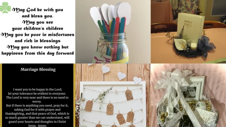 19+ Heartwarming Wedding Shower Prayer Ideas Guests Remember