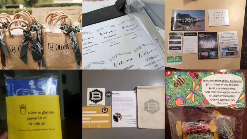 16+ Welcome Bag Ideas For Church Guests That Wow