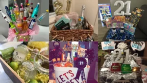 20 21st Birthday Gift Basket Ideas With Cute Personal Touches