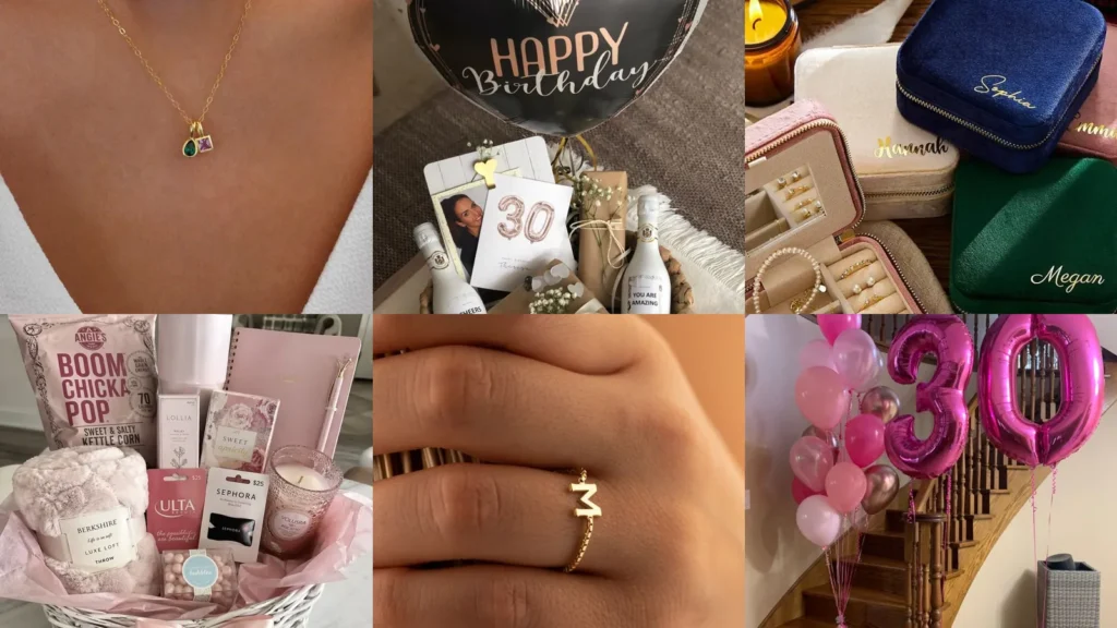20 Thoughtful 30th Birthday Gift Ideas for Her