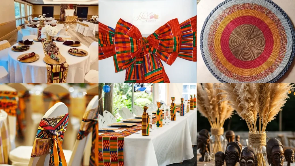 20 African Inspired Wedding Decor Ideas With Colorful Prints and Beautiful Details