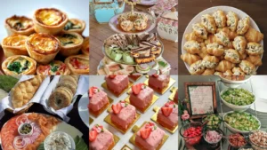 20 Bridal Shower Menu Ideas With Pretty Bites and Brunch Favorites