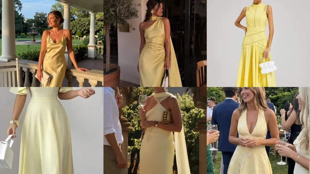 Butter Yellow Wedding Guest Outfits: 20 Inspiring Photos and Styling Ideas