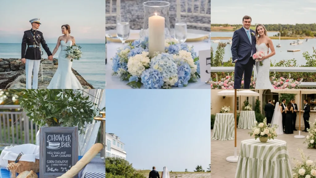 19 Cape Cod Wedding Ideas With Coastal Details and Pretty Seaside Views