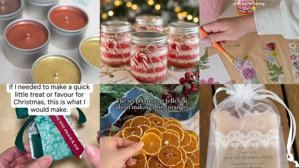20 Christmas Gifts to Make With Pretty Handmade Details