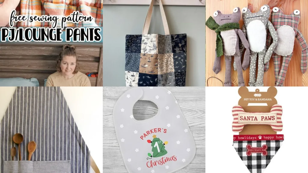 20 Christmas Gifts to Sew With Cute Prints and Personal Touches