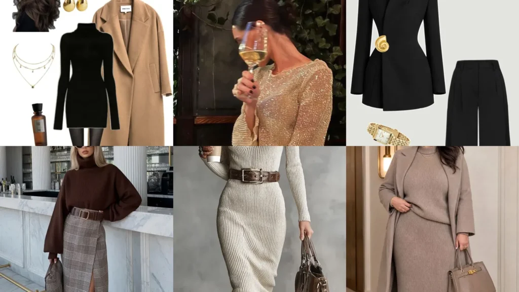 20 Classy Winter Event Outfits With Dresses, Suits and Pretty Layers