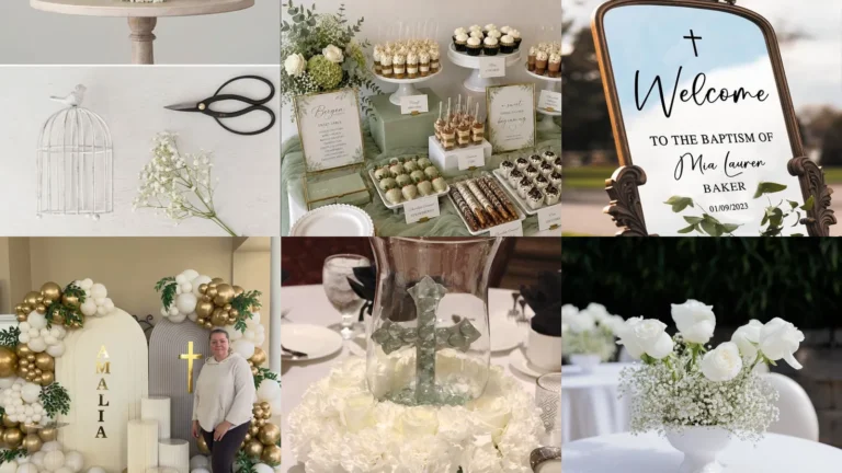19+ Stunning Elegant Baptism Decorations That Wow Guests