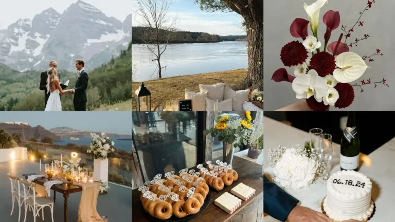 20 Elopement Ideas With Beautiful Views and Sweet Little Details