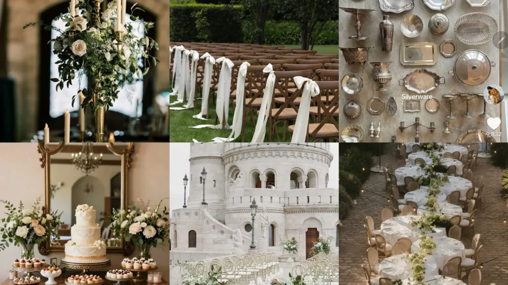 20 European Inspired Wedding Decor Ideas With Flowers, Candlelight and Pretty Details