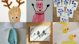 20 Footprint Crafts and Handprint Ideas for Cute Keepsakes