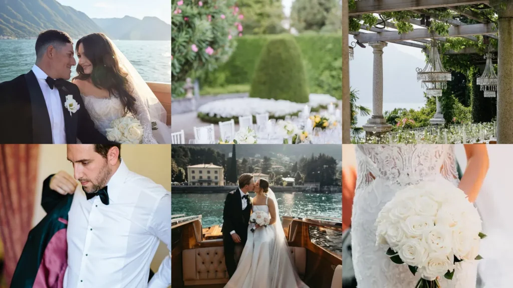 20 Lake Como Wedding Ideas With Lakeside Flowers and Romantic Details