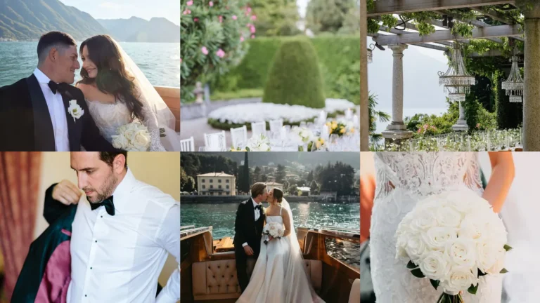 20 Lake Como Wedding Ideas With Lakeside Flowers and Romantic Details