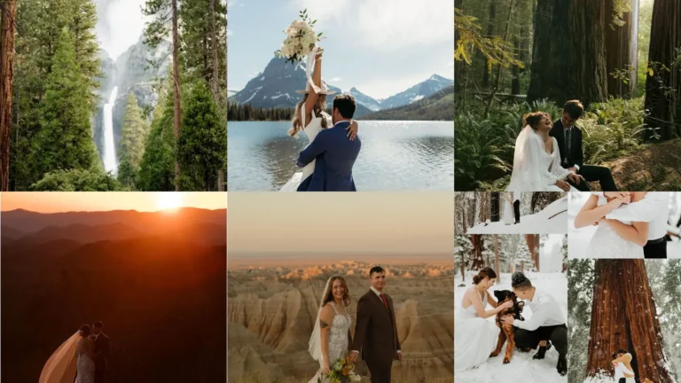 20 National Park Wedding Ideas With Beautiful Outdoor Backdrops