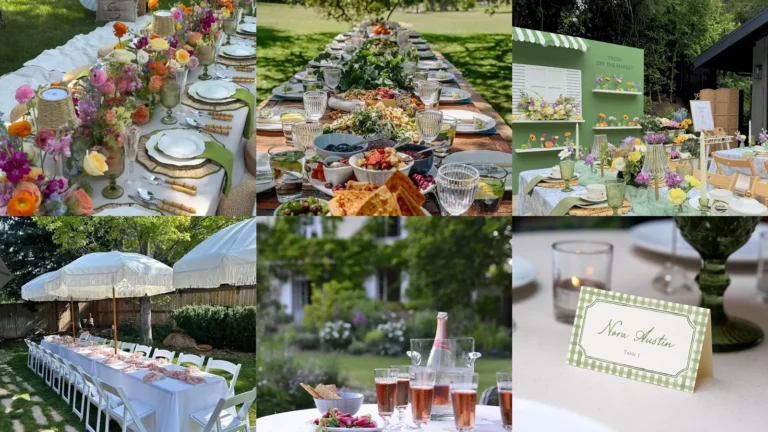 20+ Stunning Outdoor Bridal Luncheon Ideas Guests Adore